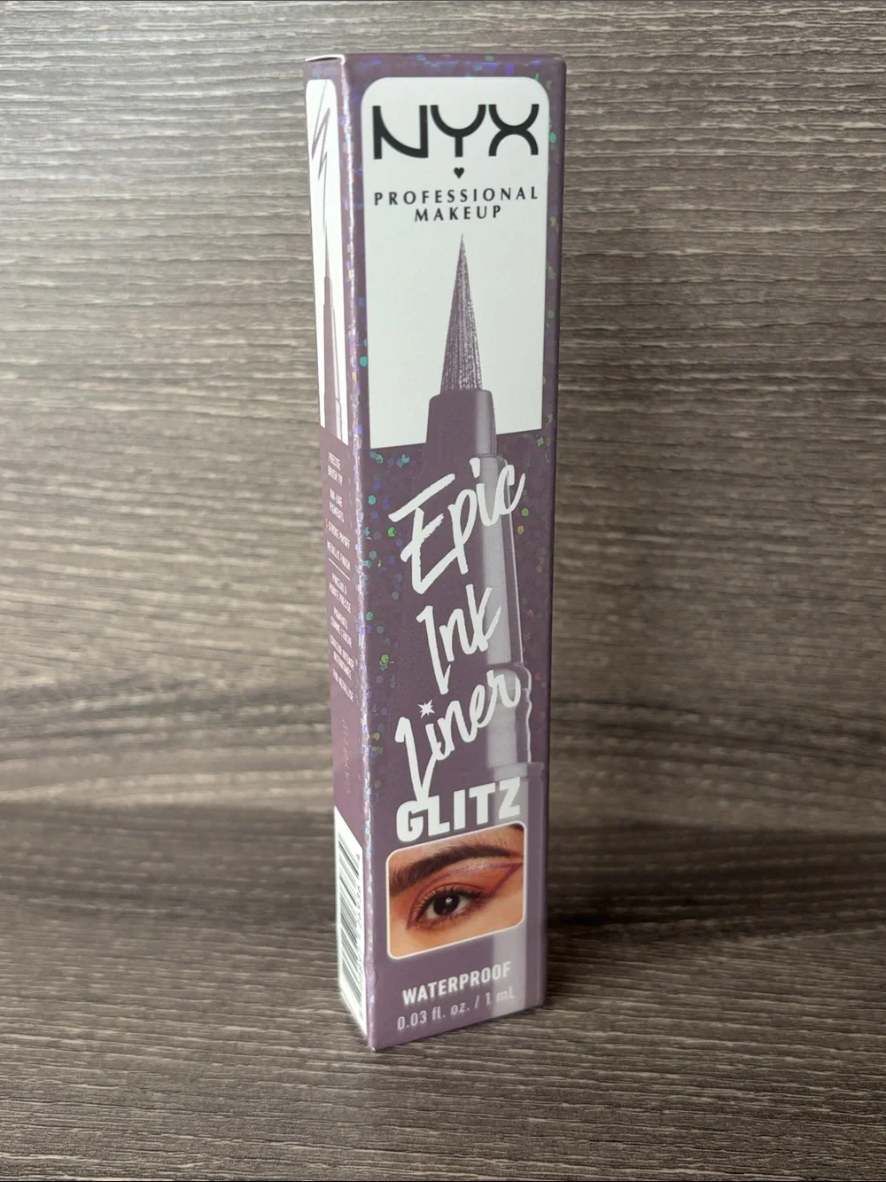 ❤️$5 NWT NYX Epic Ink Liner Glitz Waterproof Eyeliner in Shimmer Stitch 1ml